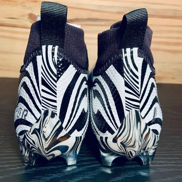 Nike Vapor Edge Pro 360 Men's Football Cleats Zebra NEW - Picture 8 of 9